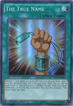 The True Name — Millennium Pack Yu-Gi-Oh! card by KAZUKI TAKAHASHI