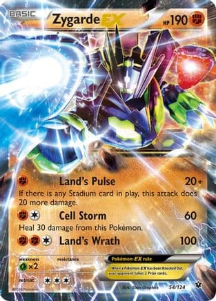 Zygarde EX — XY - Fates Collide Pokémon TCG card by 5ban Graphics