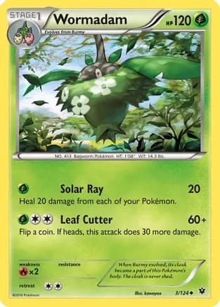 Wormadam (3) — XY - Fates Collide