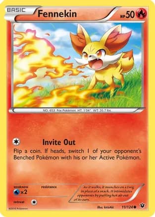 Fennekin (11) — XY - Fates Collide