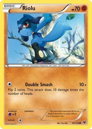 Riolu (45) — XY - Fates Collide