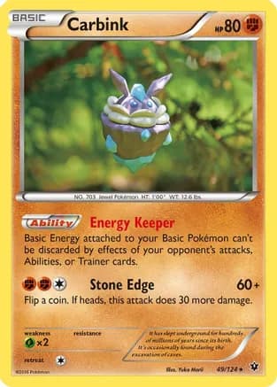Carbink (49) — XY - Fates Collide