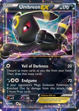 Umbreon EX — Pokémon TCG card