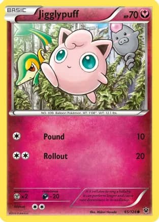 Jigglypuff — XY - Fates Collide Pokémon TCG card by Midori Harada