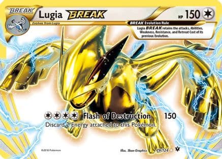 Lugia BREAK — Pokémon TCG card