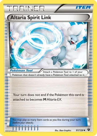 Altaria Spirit Link — XY - Fates Collide Pokémon TCG card by 5ban Graphics