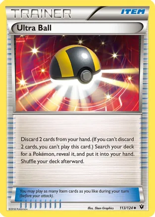 Ultra Ball — XY - Fates Collide Pokémon TCG card by 5ban Graphics