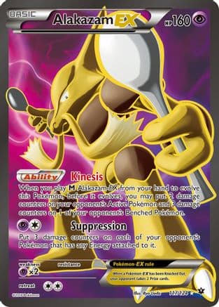 Alakazam EX (Full Art) — XY - Fates Collide Pokémon TCG card by Ryo Ueda