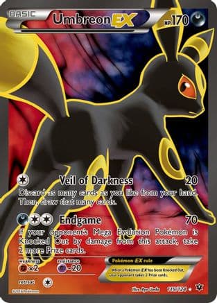 Umbreon EX (Full Art) — Pokémon TCG card