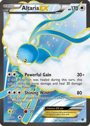 Altaria EX (Full Art) — XY - Fates Collide Pokémon TCG card by Ryo Ueda