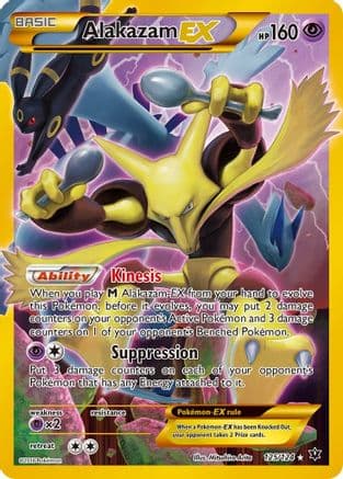 Alakazam EX (Secret) — Pokémon TCG card