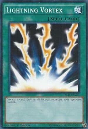 Lightning Vortex — Yu-Gi-Oh! card