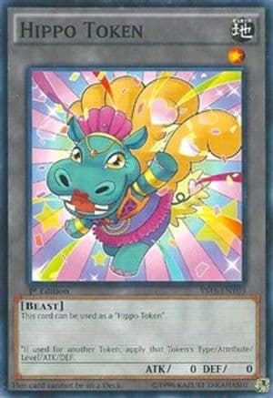 Token: Hippo (Blue) — Yu-Gi-Oh! card