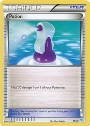 Potion (15 - Suicune Deck) — XY Trainer Kit: Pikachu Libre & Suicune