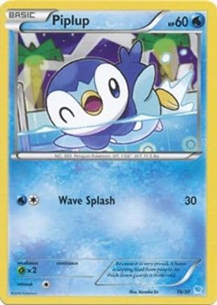 Piplup — Pokémon TCG card