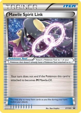 Mawile Spirit Link — XY Promos Pokémon TCG card by Illus. Atsushi Okubo