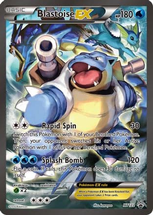 Blastoise EX - XY122 — XY Promos Pokémon TCG card by sui komagane