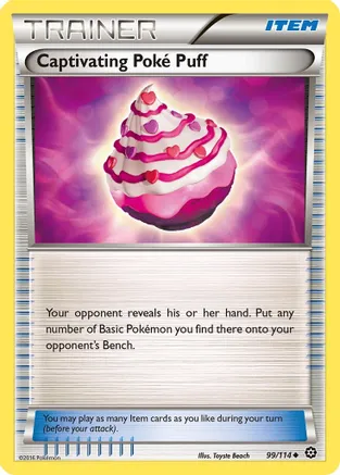 Captivating Poke Puff — XY - Steam Siege