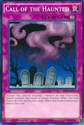 Call of the Haunted — Structure Deck: Rise of the True Dragons Yu-Gi-Oh! card by KAZUKI TAKAHASHI