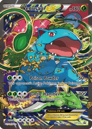 Venusaur EX - XY123 — XY Promos Pokémon TCG card by Mitsuhiro Arita