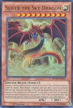 Slifer the Sky Dragon — The Dark Side of Dimensions Movie Pack Yu-Gi-Oh! card by KAZUKI TAKAHASHI