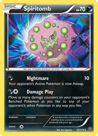 Spiritomb — XY - Steam Siege