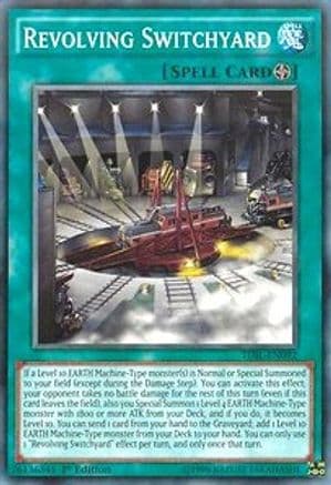 Revolving Switchyard — The Dark Illusion Yu-Gi-Oh! card by AKIRA SAKURADA