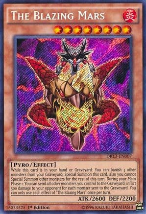 The Blazing Mars — Dragons of Legend: Unleashed Yu-Gi-Oh! card by KAZUKI TAKAHASHI