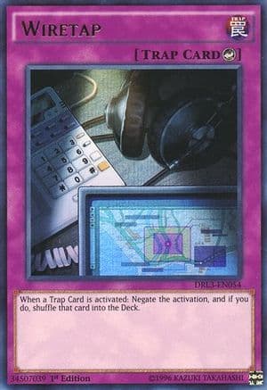 Wiretap — Dragons of Legend: Unleashed Yu-Gi-Oh! card by KAZUKI TAKAHASHI