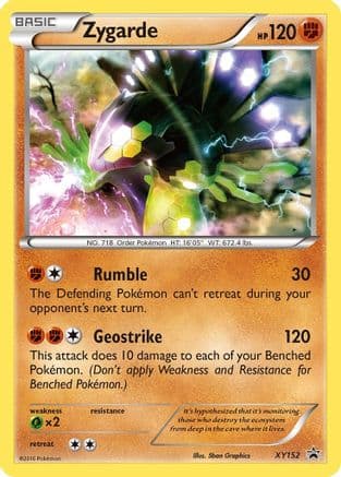 Zygarde — XY Promos Pokémon TCG card by 5ban Graphics