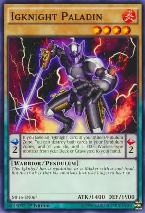 Igknight Paladin — 2016 Mega-Tins Mega Pack