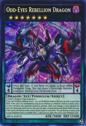 Odd-Eyes Rebellion Dragon — 2016 Mega-Tins Mega Pack