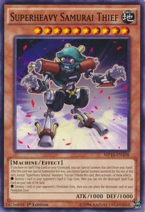 Superheavy Samurai Thief — 2016 Mega-Tins Mega Pack