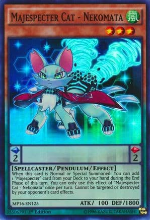 Majespecter Cat - Nekomata — 2016 Mega-Tins Mega Pack