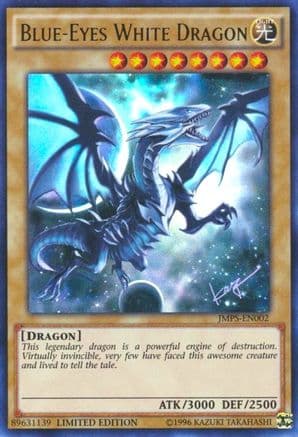 Blue-Eyes White Dragon (JMPS-EN002) — Shonen Jump Magazine Promos