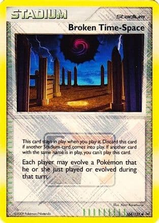 Broken Time-Space - 104/127 (League Promo) — League & Championship Cards Pokémon TCG card by Kouji Konetsuna