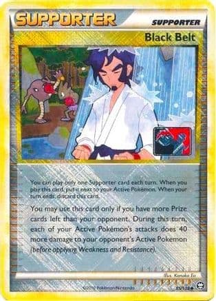 Black Belt - 85/102 (League Promo) — League & Championship Cards Pokémon TCG card by Kanako Eo
