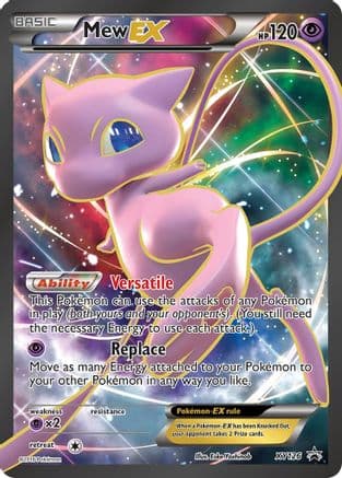 Mew EX - XY126 — XY Promos Pokémon TCG card by Erika Yoshikawa