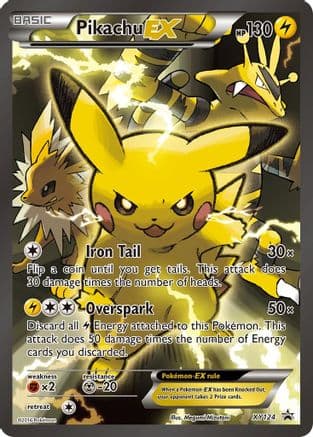 Pikachu EX - XY124 — XY Promos