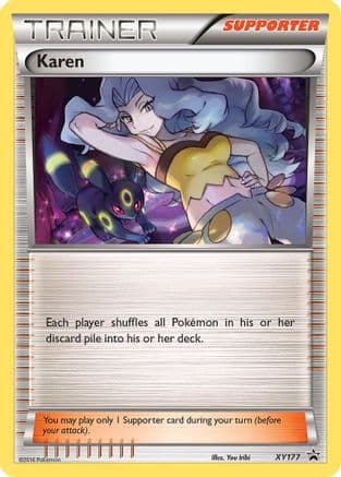 Karen — XY Promos Pokémon TCG card by You Iribi