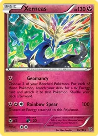 Xerneas - 96/146 (Cracked Ice Holo) — Deck Exclusives