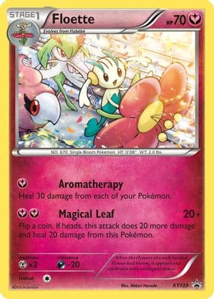 Floette — XY Promos Pokémon TCG card by Midori Harada