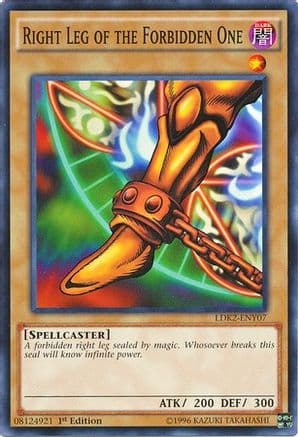 Right Leg of the Forbidden One — Yu-Gi-Oh! card