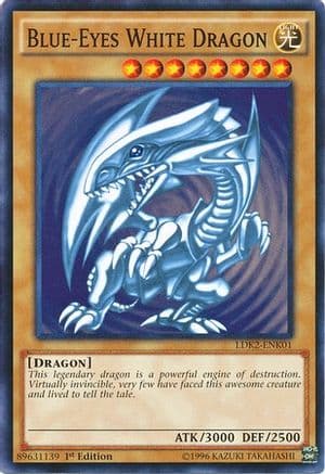 Blue-Eyes White Dragon (Version 2) — Yu-Gi-Oh! card