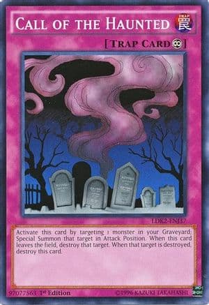 Call of the Haunted — Legendary Decks II Yu-Gi-Oh! card by KAZUKI TAKAHASHI
