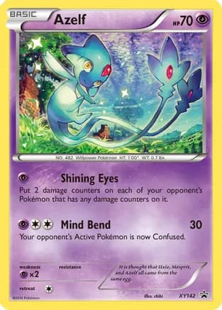 Azelf - XY142 — XY Promos