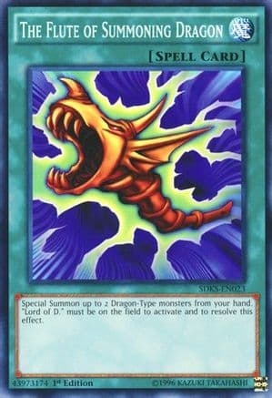 The Flute of Summoning Dragon — Structure Deck: Seto Kaiba Yu-Gi-Oh! card by KAZUKI TAKAHASHI