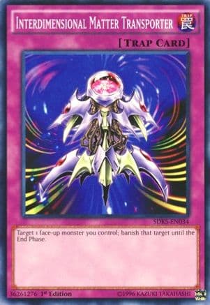 Interdimensional Matter Transporter — Structure Deck: Seto Kaiba Yu-Gi-Oh! card by KAZUKI TAKAHASHI