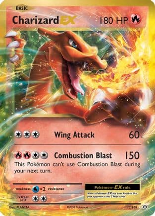 Charizard EX — XY - Evolutions Pokémon TCG card by PLANETA