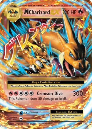 M Charizard EX — Pokémon TCG card